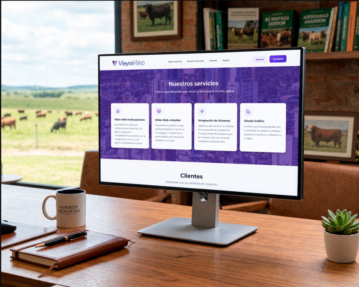 VieyraWeb — Sitio institucional